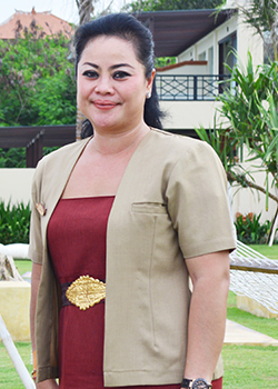 Ida Ayu Rai Chandrawati Lestari (General Manager Sadara Boutique Beach Resort)